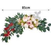 Arco De Boda Artificial De Champán Con Peonía Y Rosa DIY Decoración De Flores Para Fiesta Casamiento Bohemia Hogar Navidad - details 9