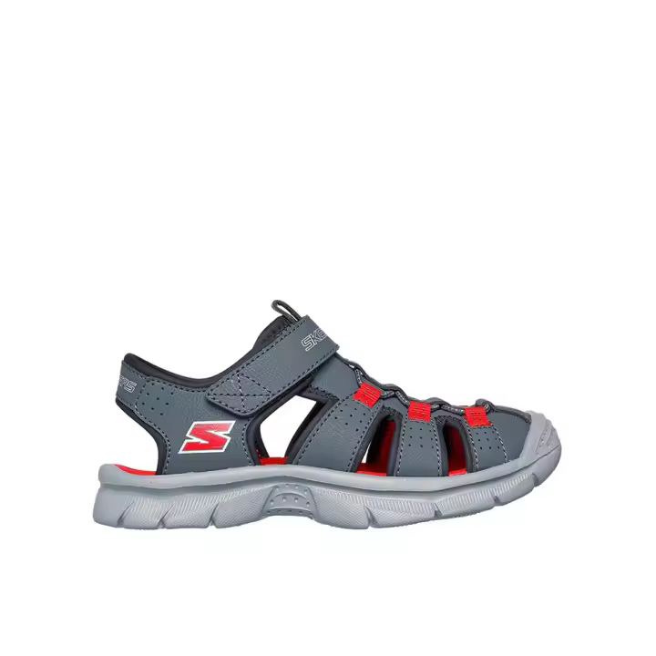 Skechers Relix - Valdex Sandalias cerradas para niño grises en sintético 83915 - 1