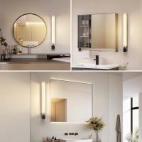 Aigostar Lámpara LED de Espejo con toma de corriente  Lámpara de Baño 4000K Luz natural Lámpara LED de Pared IP44 230V Luz de Espejo de Baño de Blanco Apliques Espejo de Baño - details 2