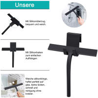 Cepillo De Ducha Para Vidrio Limpiador De Ventanas Accesorios De Baño Cepillo De Limpieza Para Paredes De Ducha Ecológico - details 3