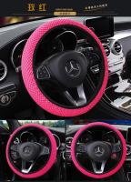 Cubierta De Volante Para Coche Universal Elástica 38cm No Eslipiente Accesorios De Automóvil Para Todas Las Estaciones Forma Redonda/D - details 3
