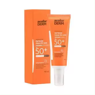 Acofarderm Gel Facial Toque De Seda Color Spf 50+ 50Ml - 1