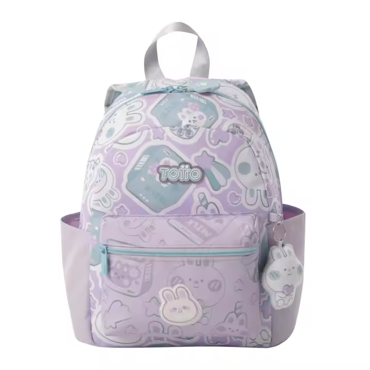 Totto Mochila infantil  Kawi  -Dimensiones:23 x 30 x 10 cm-Material:Poliester - 1
