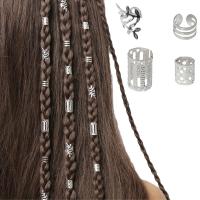 Juego De 40 Piezas De Anillos Para El Cabello Elegantes Con Patrones Diferentes Para Mujeres Y Niñas Accesorios De Cabello DIY Para Traviesas Y Recogidos - details 3
