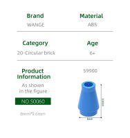 Bloques De Construcción Cono 1x1 Wange 454Pcs Compatible Con Bloques Círculos DIY Juguete Para Niños Caja De Regalo - details 1