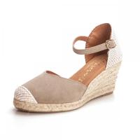 TINA KIZ 29S-5 ARENA Alpargatas de mujer 34928 25V VALENCIANA CORREITA SUEDE ARENA - details 2