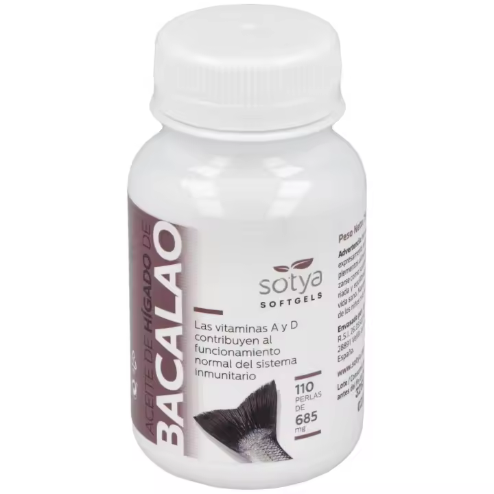 Sotya Hígado De Bacalao 700Mg 110 Perlas - 1