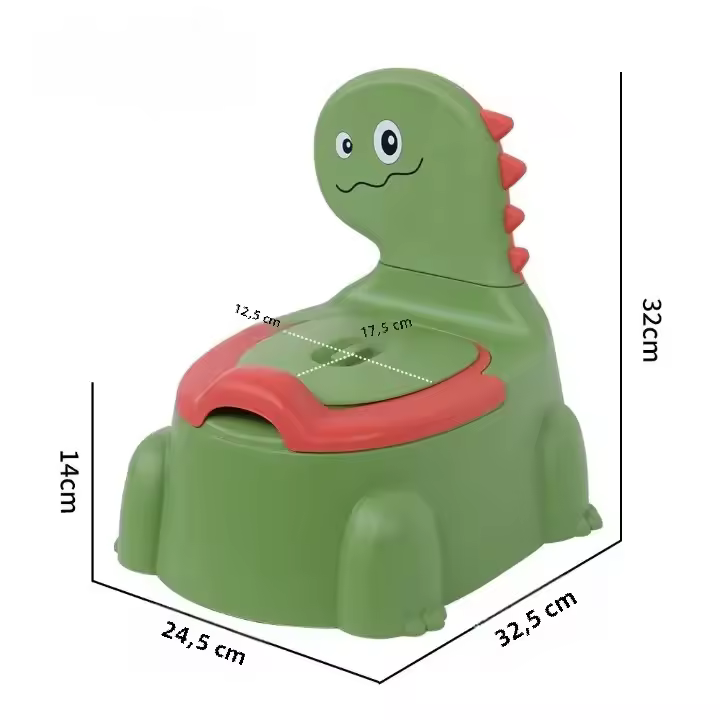 Inodoro Portatil Para Niños Entrenamiento De Orina Silla De Inodoro Para Bebés Niños Y Niños Antideslizante Material PP - 1