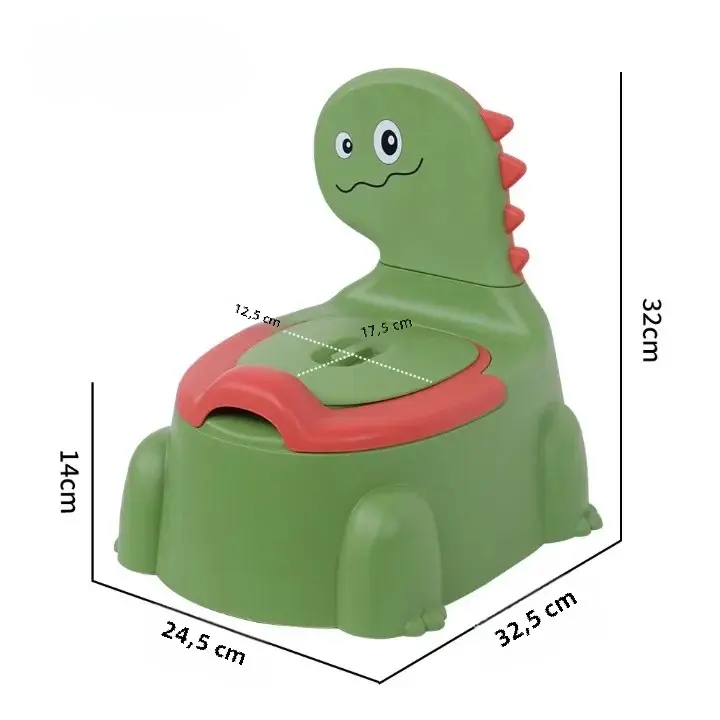Inodoro Portatil Para Niños Entrenamiento De Orina Silla De Inodoro Para Bebés Niños Y Niños Antideslizante Material PP - 1