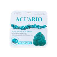 Mind Souls Zodíaco ACUARIO - Colgante, Pulsera o Llavero piedra Turquenita - details 1