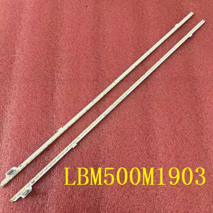 2pcs LED Backlight Strip Para SONY KDL-50W755C KDL-50W808C LBM500M1903-BS-1 R L BR KDL-50W805C KDL-50W807C Strip LED Para Televisores - 1