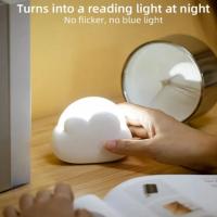 Lámpara Nocturna Creativa De Nubes Recargable Por USB Iluminación LED Portátil Para Dormitorio Regalo Original Para Dormir - details 3