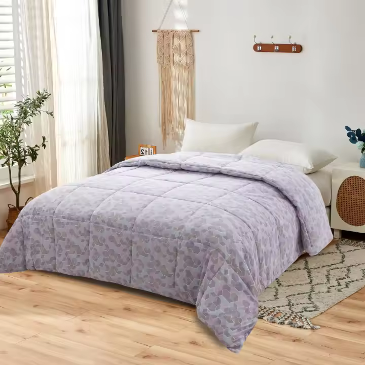 NOVOTEXTIL - Edredón de Invierno Estampado Reversible Camas 90 150 cm Gramaje 250g Cálido Efecto Térmico Tacto Pluma Ideal Climas Fríos Material Suave Ligero Proporciona Confort Calidez Diseño Elegante Moderno Resistente al Desgaste. Colcha Entretiempo - 1