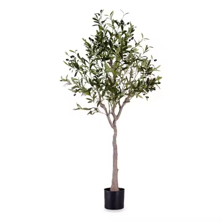 Planta Decorativa Ibergarden BRS-ADK102 Plástico Cable de hierro Olivo 73 x 120 x 73 cm - 1