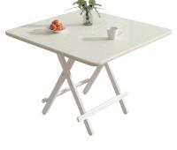 Mesa plegable sencilla CAMPING, mesa cuadrada plegable de madera, mesa de picnic práctica para exteriores, mesa de comedor pequeña para el hogar CAMPING， Mesa de comedor 60*60 70*70 80*80cm - details 3