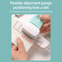 Pulverizador De Agujeros Estándar Para Papel A5 A6 A7 Hoja Suelta 3 Agujeros De 4mm Máquina De Encuadernación DIY Scrapbooking Planificador - details 8