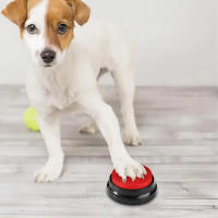 Juguetes Para Perros Interactivos Regulables Con Botones De Grabación Viajeros Que Hablan Suministros De Mascotas Lindos Y Portátiles - details 2