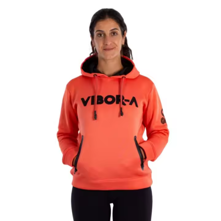 Sudadera Vibora Yarara Coral Mujer - 1