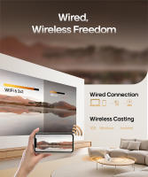 Proyector Magcubic HY300 pro 4K Android 11 Dual Wifi6 260ANSI Allwinner H713 BT5.0 1080P 1280*720P Para Cine En Casa Y Exterior Con Altavoz Integrado Y Corrección De Keystone Automática - details 8