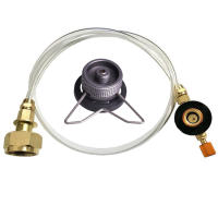 Adaptador De Conexión De Tanque De Gas Líquido Para Camping Europeo Enlace De Inflación Y Recarga De Tanque De Gas Al Aire Libre - details 2