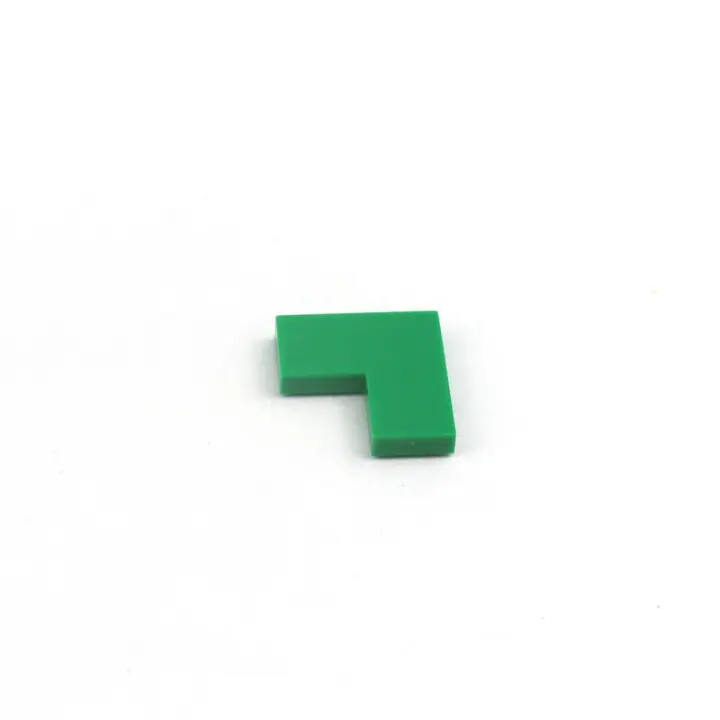 Bloques De Construcción Educativos Para Niños 60 Piezas MOC 2x2 Esquina Delgada 2 + 1 Dots Juguetes Inteligentes Para Niños Edad 6-12 - 1