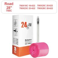Tubo Interno De Bicicleta Ridenow 700C X 18 25 28 32 MTB TPU Con Válvula Francesa Largo 45/65/85mm Super Ligero 28'' - details 9