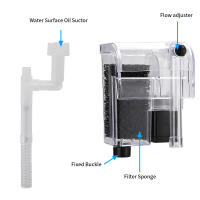Filtro De USB Para Tanque De Peces Filtro De Caudal Exterior Para Pequeño Acuario Elimina Película De Aceite Y Oxigenación - details 4