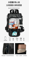 Nueva Moda Mochila Casual Para Mujer Bolsa De Hombro Portátil De Gran Capacidad Estudiante Escuela Bolsa De Nylon Con Lining De Poliéster - details 22