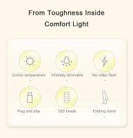 Lámpara De Escritorio LED Recargable Por USB Con 3 Niveles De Iluminación Toque Plegable Protección Ocular Para Dormitorio Luz De Escritorio - details 1