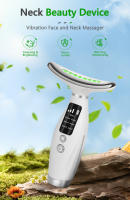 Dispositivo De Belleza Para El Cuello EMS Con Corriente Microcorriente Y LED Fotón Reducción Del Doble Mentón Antiarrugas Acondicionamiento De La Piel Del Cuello USB - details 0