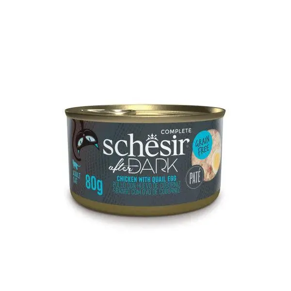 Schesir Pollo con huevo de codorniz en patè 80 gr - 1