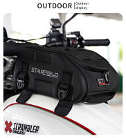 Bolsa De Espejo Para Motocicleta Impermeable De Gran Capacidad Negro Estuche Rígido De Almacenamiento Para Carreras Y Viajes - details 13