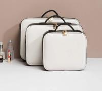 Nueva Bolsa De Maquillaje Para Mujer De Cuero PU Impermeable Gran Capacidad De Almacenamiento Estuche De Viaje Para Cosméticos - details 0