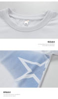 Camiseta Hombre Oversize Estampado Letras Harajuku Manga Corta Y2k Streetwear Casual Suéteres Grandes Verano Cuello Redondo Algodón - details 6
