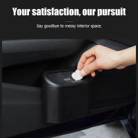 Caja De Almacenamiento Portátil Para Coche De Plástico Con Tapa Contenedor De Basura a Prueba De Agua Para Móvil - details 0