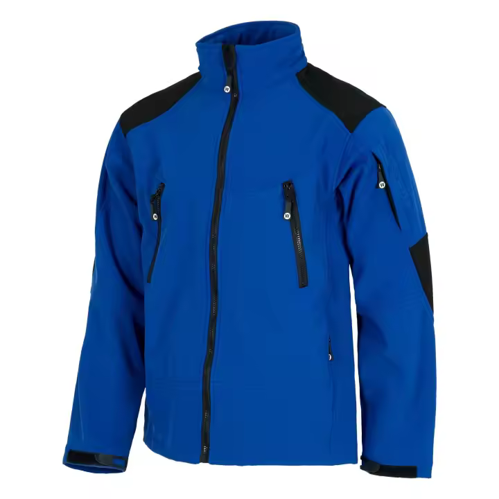 WorkTeam Chaqueta Softshell combinada con Membrana Interior Transpirable y Aislante e Interior de Alta Capacidad termica. Hombre - 1