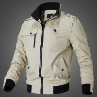 Chaqueta Táctica Militar Para Hombres Primavera Otoño Invierno Chaqueta Piloto De Algodón Estilo Militar Ajustada Para Senderismo - details 7