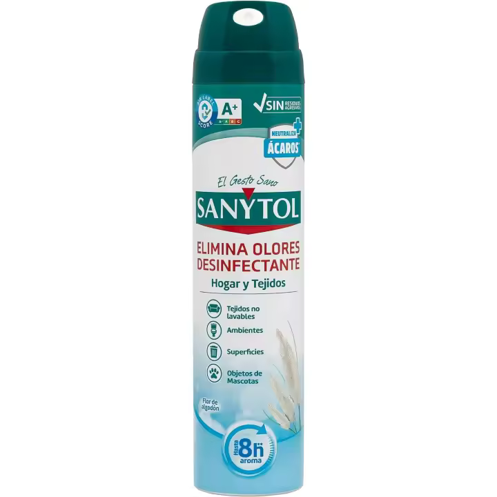Sanytol  Ambientador desinfectante para hogar y tejidos spray bote de 300 ml - 1