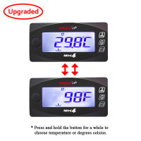 Koso 4 En 1 Pantalla De Temperatura De Cilindro Voltímetro Tiempo RPM Tachímetro Mini LED Digital Para Motocicletas - details 3