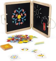 Puzzle magnético geometria - Janod J02586 JU02586 JANOD - details 1