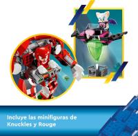 Lego Sonic Robot Guardián de Knuckles  Sonic 76996 Personajes del Videojuego Knuckles y Rouge con la Esmeralda Maestra - details 3