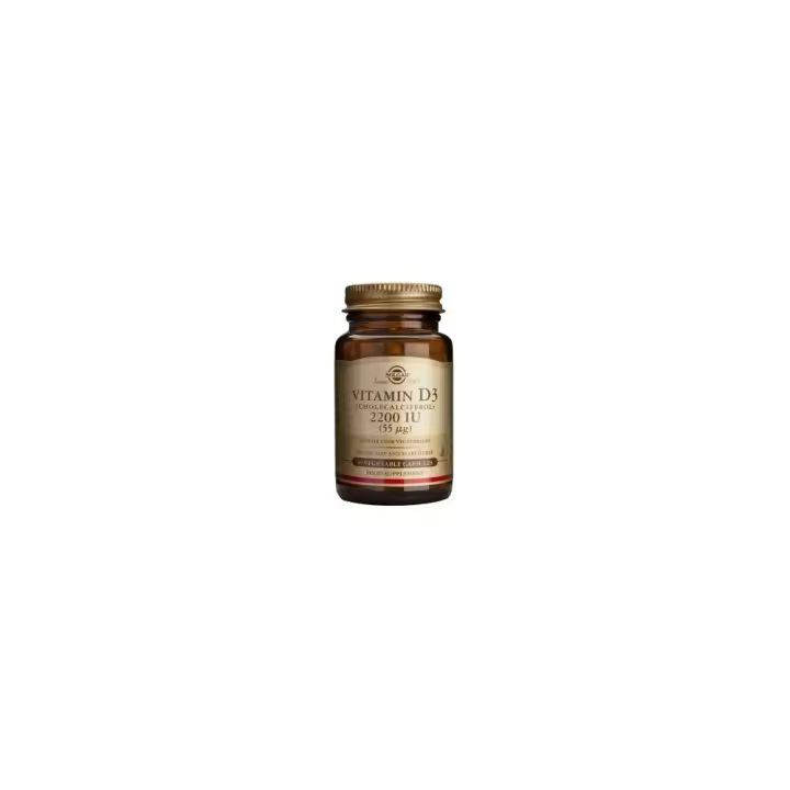 VITAMINA D3 2200 UI (55mcg.) de Solgar - 1