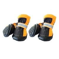 Botas Reflectantes Para Perros Impermeables Y Antideslizantes Protección De Patas Para Invierno Y Lluvia Tamaño Ajustable Para Cachorros Y Perros - details 4