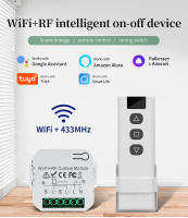 Interruptor Inteligente De Cortina WiFi Tuya Control Remoto Smart Life APP Alexa Google Home Motor Para Rollos Y Ventanas - details 0