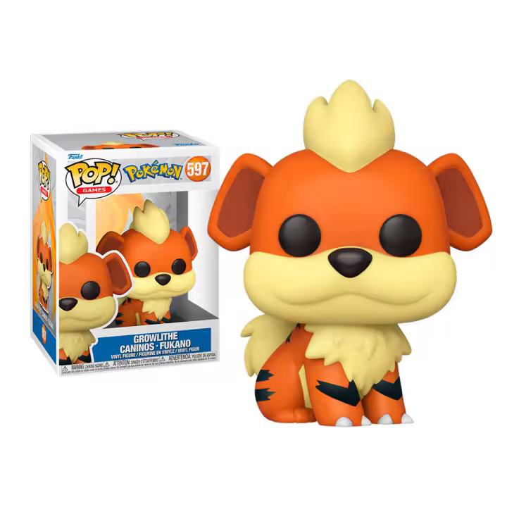Funko pop Growlithe 597 Pokemon - 1
