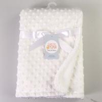 Manta Y Pañalera Para Bebé Recién Nacido De Algodón Suave Térmica Fleece Invierno Conjunto De Ropa De Cama Unisex 76*102cm - details 7