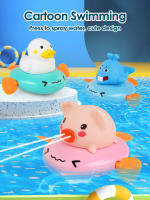 Juguete De Baño Para Bebés DUCKS Cerditos Y Vacas Nageando Nubes De Agua Juguete De Ducha Para Niños Juego De Agua - details 5
