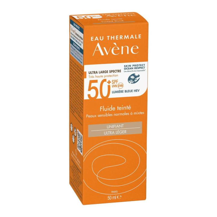 AVÉNE Fluido Solar con Color SPF50+ 50 ml — oferta en Miravia