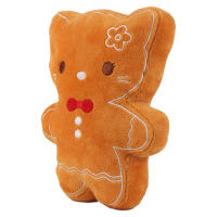 Muñeco De Peluche Navideño 18cm En Forma De Hombre De Jengibre Para Gatos Perros Conejos Y Conejos Regalo Para Niños Decoración De Navidad - details 6