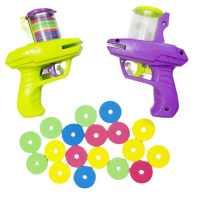 Lanzador de Discos , regalo jueguete, exterior, (verdes, morados) Nuevo , envio 24h - details 3
